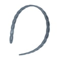 thumbnail image 4 of 1 Pc Classic Elegant Frosted Chain Hairband for Women for Girls 5.51"x4.72" Blue Grey, 4 of 4