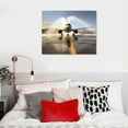 thumbnail image 4 of JRXY  Airport Landscape Aircraft Cool Aesthetic Posters Room Aesthetics Canvas Prints Wall Art Eclectic Home Modern Artwork Living Room Bedroom Decor Gift 16x12in, 4 of 4