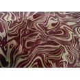 thumbnail image 5 of oneOone Cotton Silk Dark Magenta Fabric Abstract Marble Sewing Material Print Fabric By The Yard 42 Inch Wide, 5 of 6