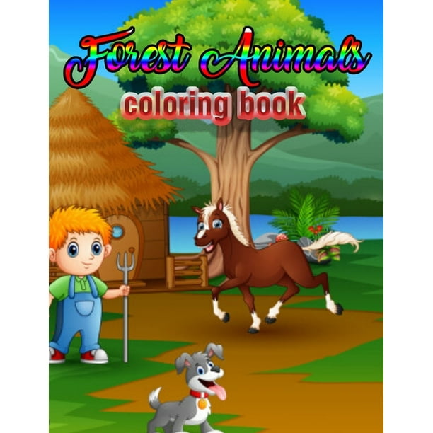 Forest Animals Coloring Book An Adult Coloring Book With Adorable Woodland Creatures Delightful Fantasy Elements And Peaceful Nature Scenes Paperback Walmart Com Walmart Com Forest Animals Coloring Book An Adult Coloring Book With Adorable Woodland Creatures Delightful Fantasy Elements And Peaceful Nature Scenes Paperback Walmart Com Walmart Com