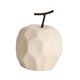 thumbnail image 5 of Escultura de fruta de cerámica de mesa, escultura decorativa creativa, estatua para decoración del hogar manzana beige, 5 of 9