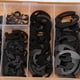 thumbnail image 5 of Clip E de metal, 300 piezas, clip E de metal negro, anillo E, valor excepcional, 5 of 8