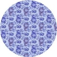 thumbnail image 1 of Ahgly Company Indoor Square Patterned Blue Angel Blue Area Rugs, 3' Square, 1 of 6