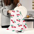 thumbnail image 6 of Kitchen Towels Cute Fruit Pattern Pattern Cleaning Towel Absorbent Hand Towels Tea Towels for Home Restaurant Dish Clean 28" x 18", 1PC, 6 of 7