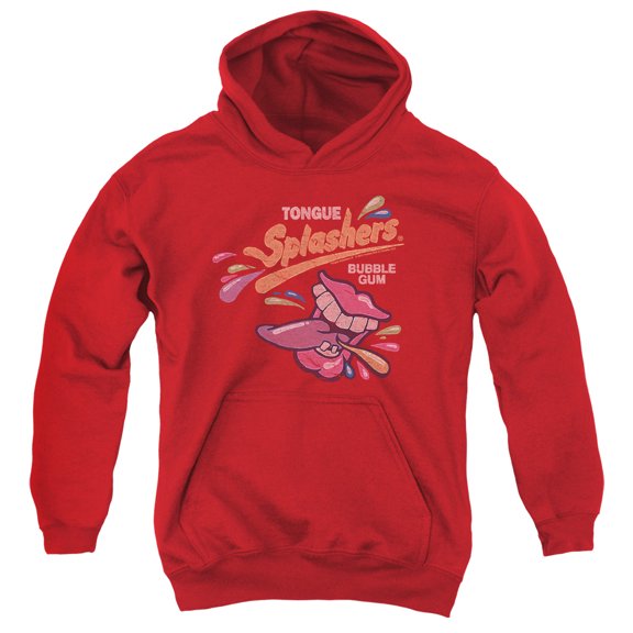 Dubble Bubble - Distress Logo - Youth Hooded Sweatshirt - Small