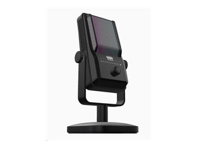 Cherry XTRFY Ngale R - Premium USB Microphone for Streaming & Gaming, RGB Illumination, Black