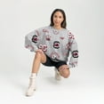 thumbnail image 4 of Women's Gameday Couture Gray South Carolina Gamecocks Always on Repeat Fleece Sweatshirt, 4 of 4