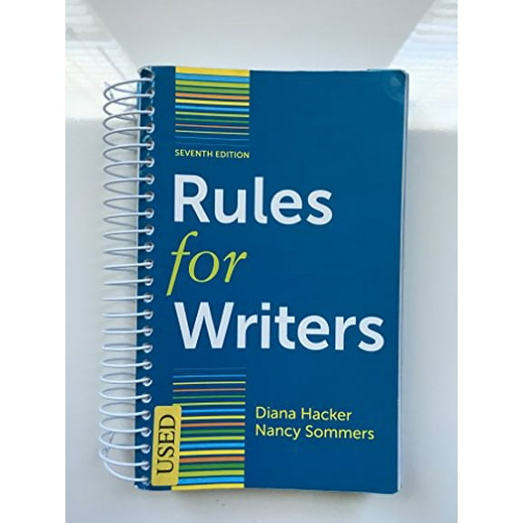 Pre-Owned Rules for Writers, 7th Edition, 9780312647360, 0312647360, Paperback, 7th edition