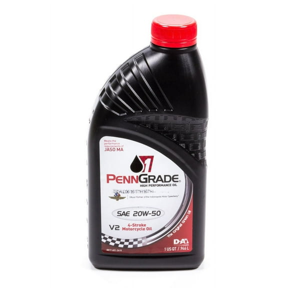 PENN GRADE 1 71196, Synthetic Blend High Performance Oil SAE 20W-50, 1 Quart