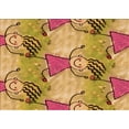 thumbnail image 1 of Ahgly Company Machine Washable Indoor Rectangle Transitional Beer Orange Area Rugs, 5' x 8', 1 of 7