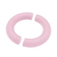thumbnail image 4 of 2 mancuernas semicirculares de silicona con agarre cómodo y versátiles. Rosa 2kg, 4 of 8