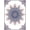 Iris Blue Mauve Beige, Pattern 4, variant on ODIKA Wool Vintage Scroll Border Inspired Allover Ornate Knotted Flowing Dynamic for Entryway, Kitchen, Mudroom, Stain Resistant Flatwoven