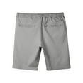 thumbnail image 5 of Ma Croix Men's Flat Front Summer Casual Twill Classic Slim Fit Cotton Shorts, 5 of 6