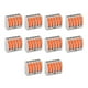 thumbnail image 3 of Conector De Bloque De Terminales, Abrazadera De Bloque De Alambre Terminal De Abrazadera Conector De Cable Duro Flexible 10 Piezas Estructura Estable Para Conector De Cable Para La ANGGREK JA1010, 3 of 8