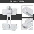 thumbnail image 4 of Door Lock Stainless Steel Hasp Latch Lock For Home and Hotel Security Home Latch, 4 of 5