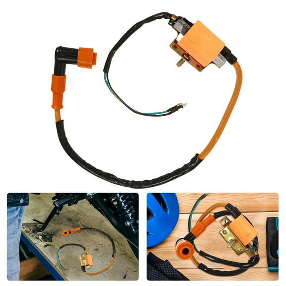Ignition Coil for Motorcycle Engine with Unique Multi Color Design Fits ATV Scooter 50 70 90 110cc