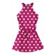 thumbnail image 5 of Girls' Summer Dress Kids 2025 Sleeveless Polka Dot Dress with Belt Cute Summer Casual Sundress for Kids Lightweight and Comfortable ,Sie:150, 5 of 6