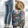 thumbnail image 2 of Pioneer Flower Floral Print Pattern Luggage Cover Fashion Suitcase Cover Baggage Covers Fit 25-28 Inch Luggage (Go Travel), 2 of 5