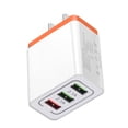 thumbnail image 2 of QC3.0 Cargador rápido de pared 3 USB multipuerto 5V / 9V / 12V Cargador inteligente para teléfono de viaje 3 puertos Enchufe de EE. UU. kenally DZ5231-06B, 2 of 2