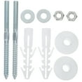 thumbnail image 6 of Masteelf 1 Set Bathroom Fitting Kit Heavy Duty screw Bolts Wall-Mount Basin Fastening screw Plugs Washers For Secure Wall-Mount Basin Sink, 6 of 8