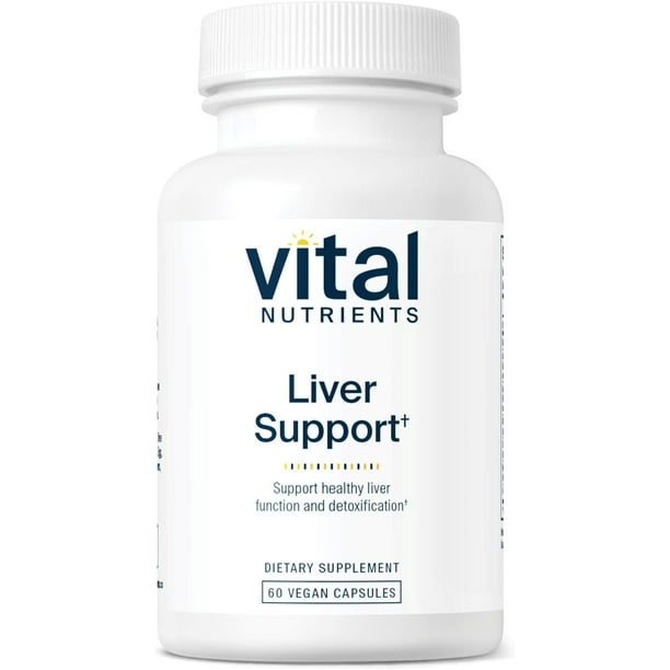Vital Nutrients Liver Support | 1,090 Mg Per Serving | 60 Capsules | 30 Servings