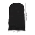 thumbnail image 2 of ADDHAT Bonnet Para Largo Color Negro Elástico Protector Cómodo Y Transpirable Para Uso En Casa, 2 of 6
