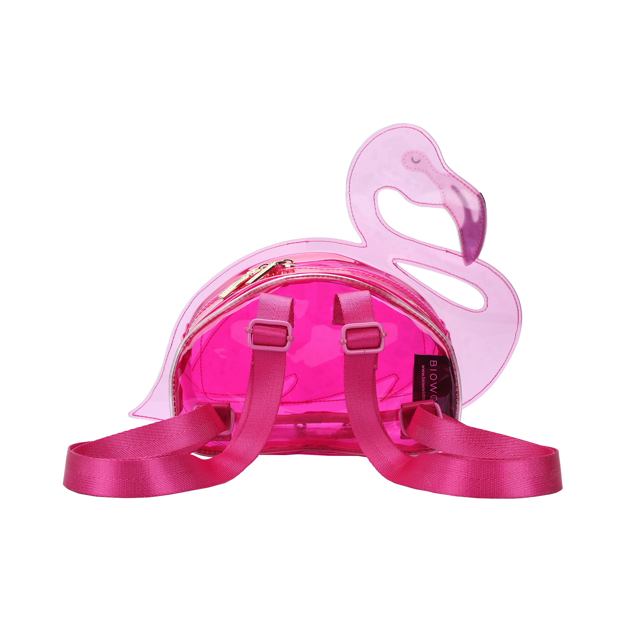 flamingo mini backpack Amazon.com | Rave Envy - Floral Lets open up the Bolt Bag Pink Flamingo 13.5-Inch Clear Mini