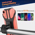 thumbnail image 3 of Detachable Bike Phone Holder, Universal Handlebar Bike Mount, 360 Rotation, 4.5-7.0 Inch, Mobile Phone Holder for Iphone 13 12 11 Pro Max, Samsung, Hu, 3 of 5