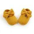 thumbnail image 5 of Baby Girl Anti-Slip Walking Shoes Bow Sneakers Soft Sole First Walkers, 5 of 6