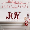 thumbnail image 2 of Billuyoard Alegría de Navidad Decoración de Mantel Chimeneas Carta Letrero Decoraciones de para estudio Dormitorio Sala de estar Kits de decoración para fiestas ALEGRÍA Billuyoard HA040426-01, 2 of 6