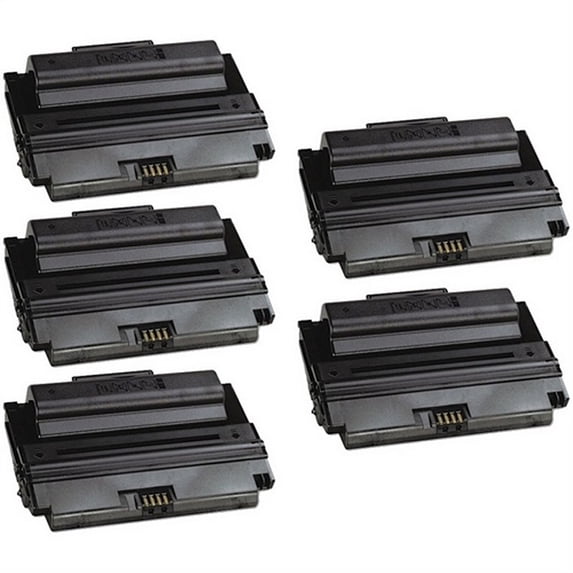 PrinterDash Replacement for Phaser 3635MFP-S/3635MFP-X Series High Yield GSA Toner Cartridge (5/PK-10000 Page Yield) (108R00977_5PK)