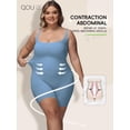 thumbnail image 2 of Shapewear for Women Tummy Control Bodysuit Mid Thigh Butt Lifter Body Shaper Shorts, 2 of 5