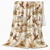 Hunting Dogs Patterns Hunting Dogs Pheasants Rustic Field Scene, Cozy Pet Portrait Pattern ...
