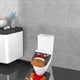 thumbnail image 5 of Juego de 2 alfombrillas navideñas antideslizantes y absorbentes Fiudx con funda de inodoro, 5 of 7