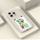 thumbnail image 4 of Elegante y protectora: cubierta de teléfono plateada esmerilada de doble capa con diseño gráfico vibrante para iPhone 15 Pro Max 14 13 12 Pro 11, 4 of 4