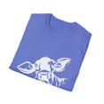 thumbnail image 4 of Cute Cow Heifer Vegan Clothing Herbivore Vegetarian Unisex Softstyle T-Shirt, 4 of 4