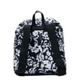 Time and Tru Women's Vanessa Backpack, Black and White