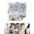thumbnail image 4 of Vintage Fall Blue Cloth Napkins Set of 8 Reusable Dinner Napkins, Thanksgiving Botanical Pumpkins Cocktail Napkin Washable Table Napkins for Wedding/Holiday Party/Baby Shower 20"x20", 4 of 7