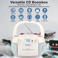 thumbnail image 2 of Reproductor de casetes de CD Boombox M-Amazup Radio Bluetooth, 2 of 8