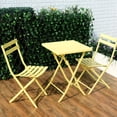 thumbnail image 3 of Yellow Foldable Bistro | Indoor or Outdoor Comfort | Strong and Durable Frames, 3 of 3