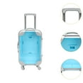 thumbnail image 3 of HILABEE Mini Suitcase Candy Box Portable Eyelash Holder for Makeup Kids Toy Dress up Blue, 3 of 9