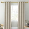 thumbnail image 2 of Urbanest Adjustable Volle Single Curtain Rod Set – 5/8 - Inch Diameter, With Gold Rod, 28–84 Inches, 2 of 6
