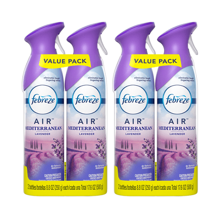 Refill Mediterranean Fig (2 pack) Febreze AIR Effects Air Freshener, 4 Total, Mediterranean Lavender, 17.6 oz ()