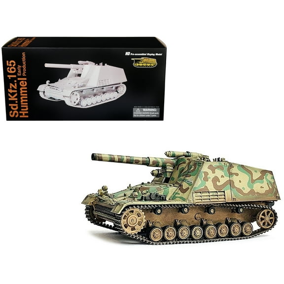 German Sd.Kfz.165 Hummel Self-Propelled Gun V2 "NEO Dragon Armor" Series 1/72 Plastic Model by Dragon Models