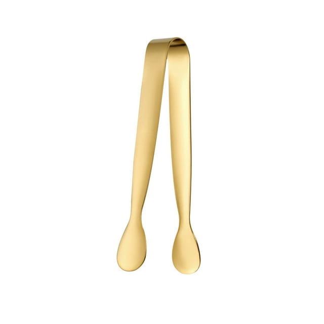 Sugar Tongs, Stainless Steel Ice Cube Clips Coffee Sugar Tongs, Small Dessert Food Clips for Tea and Coffee Party, for Kitchen KTV Barware Meitianfacai
