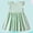 Green, variant on SGFCWSX Girls Summer Dress Ruffle Sleeve Floral Print Crew Neck Casual Daily Dresses for Teens Yellow Size 15