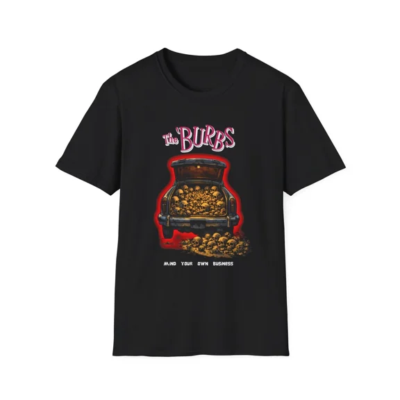 The Burbs - the Klopeck's car T-Shirt | Retro horror movie design