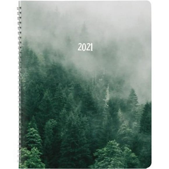 Rediform REDCB1262G03 11 x 8.5 in. Monthly Planner&#44; Natures Hues