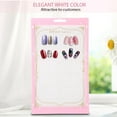 thumbnail image 1 of Nail Polish Tips Display Rack, Environmental-Friendly Nail Polish Tips Display Stand, Portable Strong Nail Art Practice New Leaner For Nail Drawing Nail Carving, 1 of 8