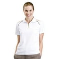thumbnail image 1 of Monterey Club Women's Matrix Contrast Golf Polo Shirt #2262, 1 of 2